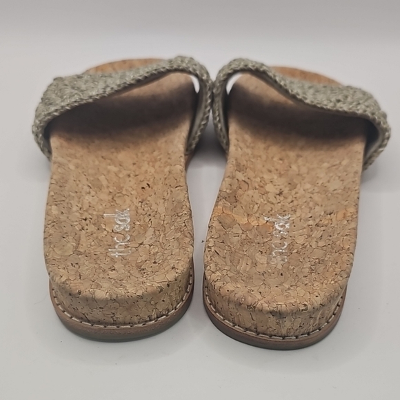 The Sak Women's Crochet Slide Sandals - Khaki Sz 6‎ - Picture 4 of 8
